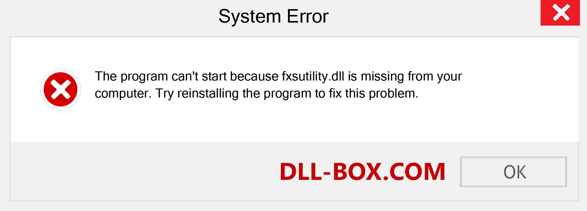  fxsutility.dll file is missing?. Download for Windows 7, 8, 10 - Fix  fxsutility dll Missing Error on Windows, photos, images